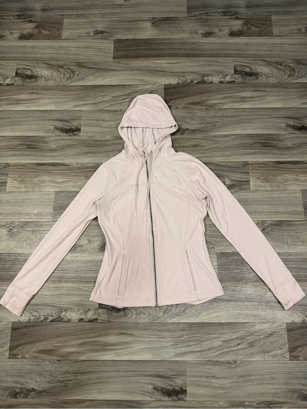 Lululemon Hooded Define Jacket in Smoky Blush Size 10